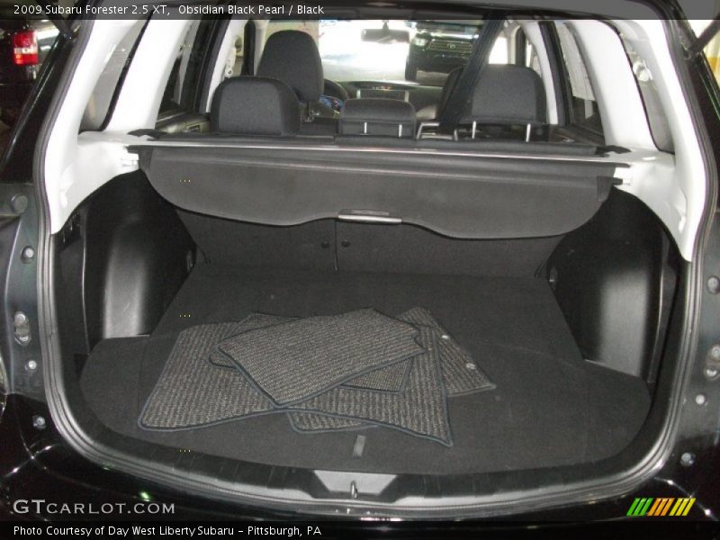 Obsidian Black Pearl / Black 2009 Subaru Forester 2.5 XT