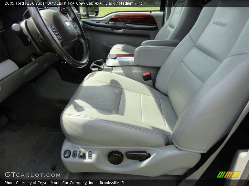 Black / Medium Flint 2005 Ford F250 Super Duty Lariat FX4 Crew Cab 4x4