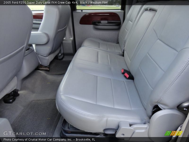 Black / Medium Flint 2005 Ford F250 Super Duty Lariat FX4 Crew Cab 4x4