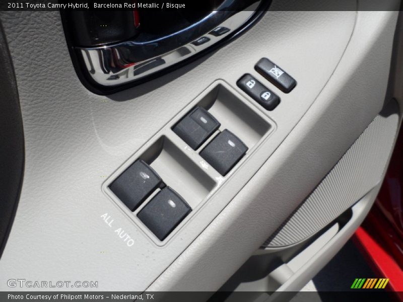Barcelona Red Metallic / Bisque 2011 Toyota Camry Hybrid