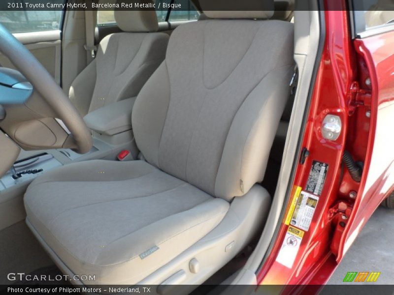  2011 Camry Hybrid Bisque Interior