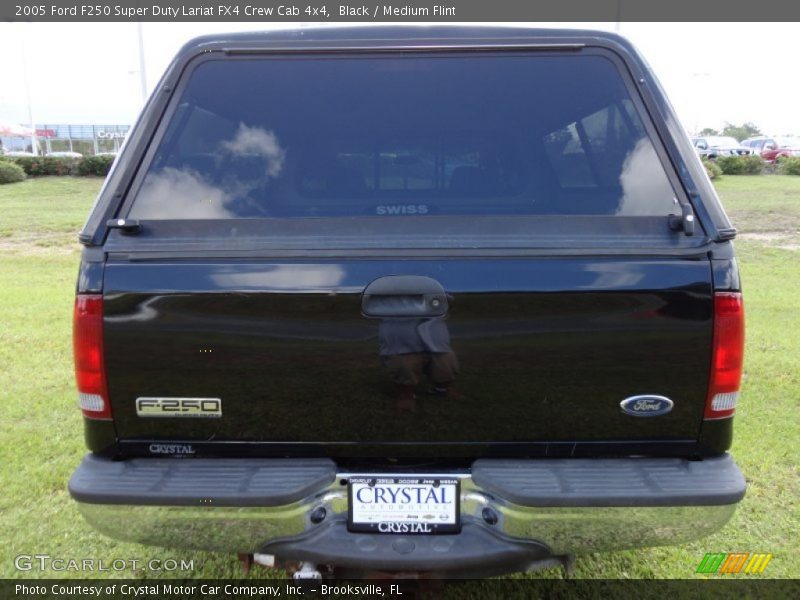 Black / Medium Flint 2005 Ford F250 Super Duty Lariat FX4 Crew Cab 4x4