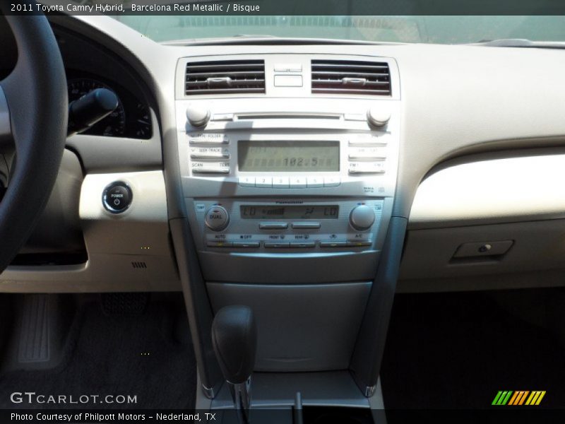 Barcelona Red Metallic / Bisque 2011 Toyota Camry Hybrid