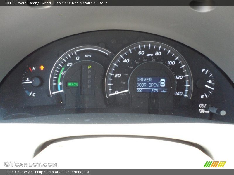  2011 Camry Hybrid Hybrid Gauges