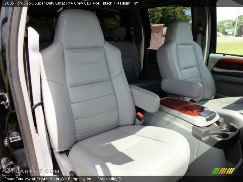 Black / Medium Flint 2005 Ford F250 Super Duty Lariat FX4 Crew Cab 4x4
