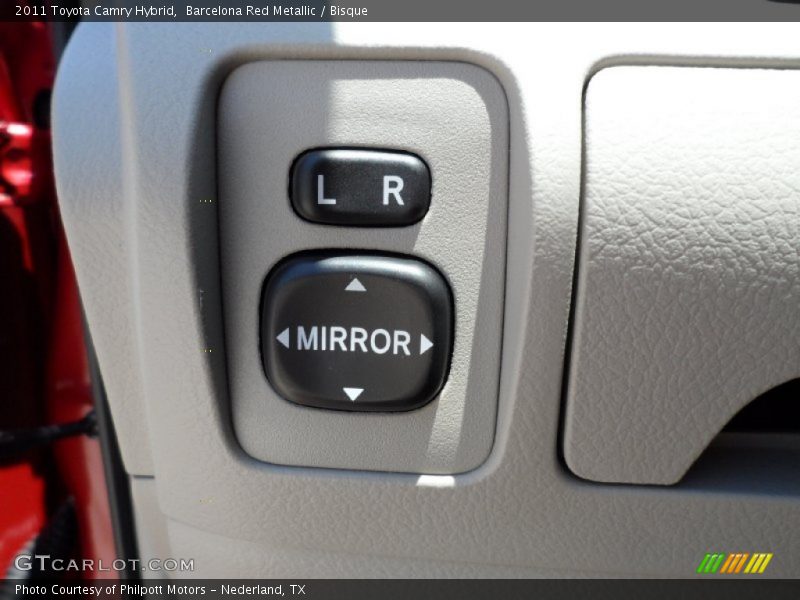 Barcelona Red Metallic / Bisque 2011 Toyota Camry Hybrid