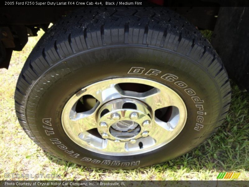 Black / Medium Flint 2005 Ford F250 Super Duty Lariat FX4 Crew Cab 4x4
