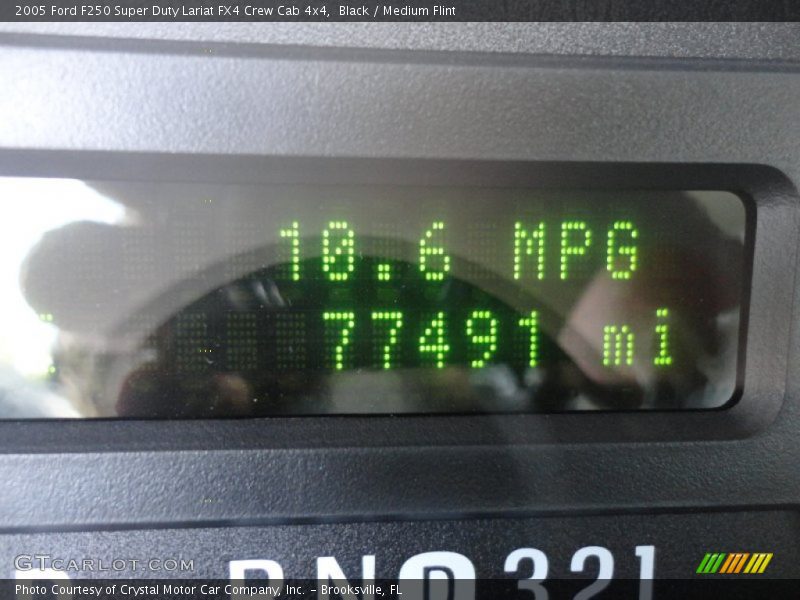 Black / Medium Flint 2005 Ford F250 Super Duty Lariat FX4 Crew Cab 4x4