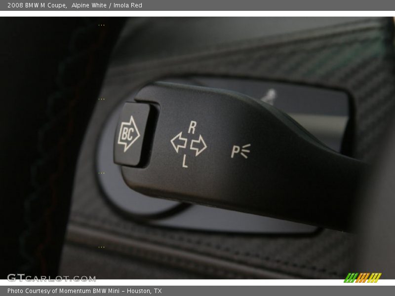 Controls of 2008 M Coupe