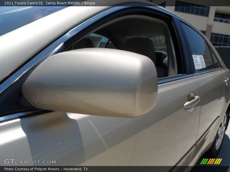 Sandy Beach Metallic / Bisque 2011 Toyota Camry LE