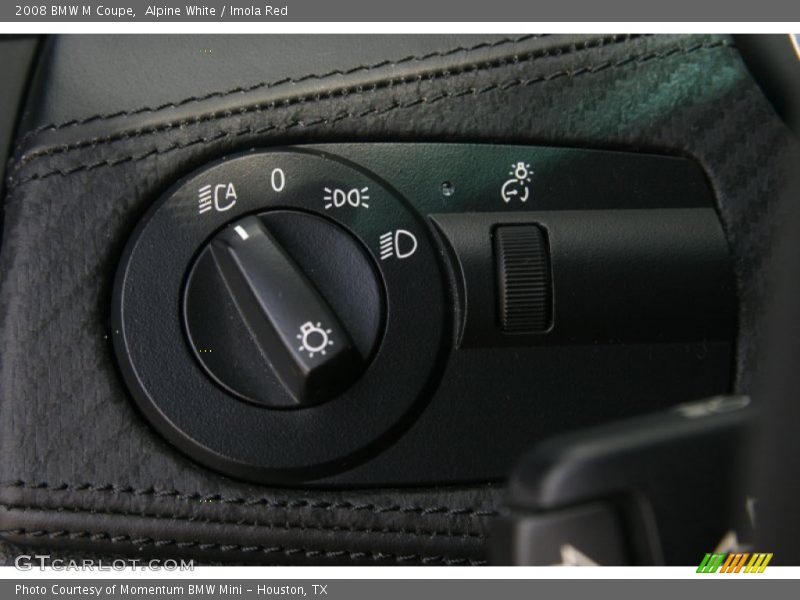 Controls of 2008 M Coupe