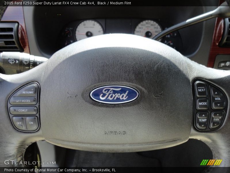 Black / Medium Flint 2005 Ford F250 Super Duty Lariat FX4 Crew Cab 4x4