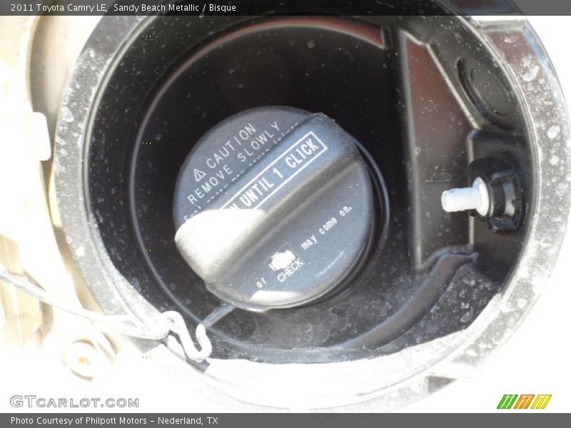 Sandy Beach Metallic / Bisque 2011 Toyota Camry LE