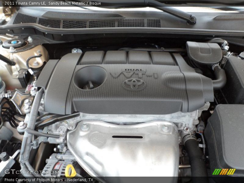 Sandy Beach Metallic / Bisque 2011 Toyota Camry LE