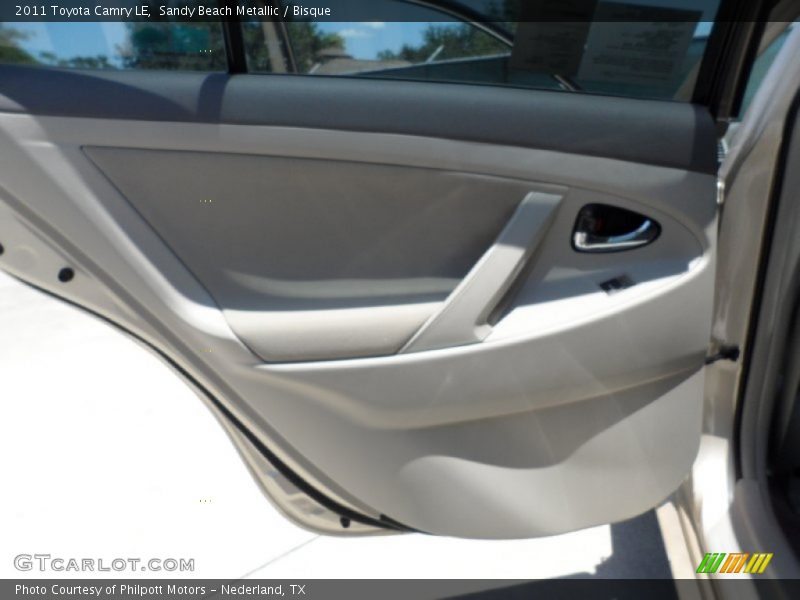 Sandy Beach Metallic / Bisque 2011 Toyota Camry LE