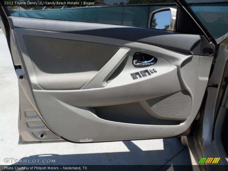 Sandy Beach Metallic / Bisque 2011 Toyota Camry LE