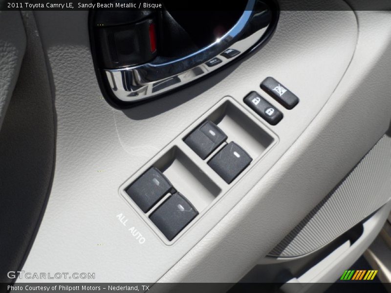 Sandy Beach Metallic / Bisque 2011 Toyota Camry LE