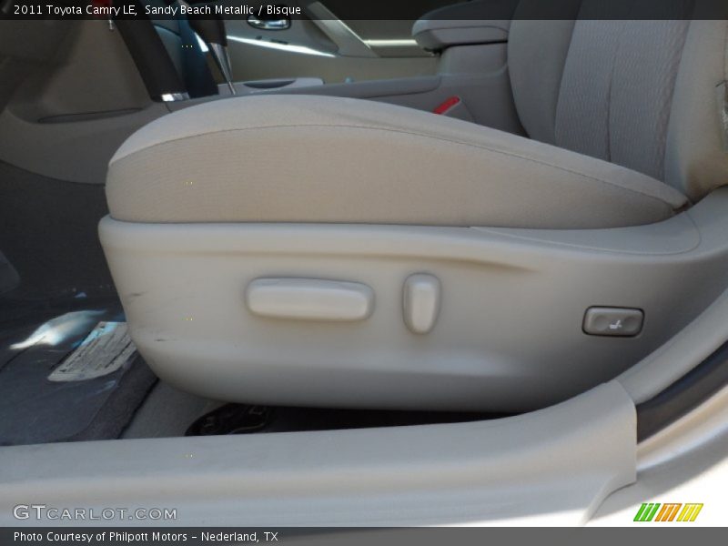 Sandy Beach Metallic / Bisque 2011 Toyota Camry LE