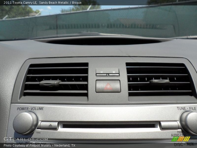 Sandy Beach Metallic / Bisque 2011 Toyota Camry LE
