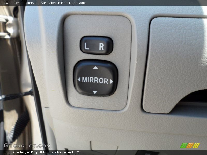 Sandy Beach Metallic / Bisque 2011 Toyota Camry LE