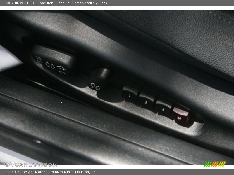 Titanium Silver Metallic / Black 2007 BMW Z4 3.0i Roadster