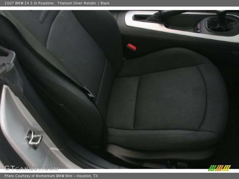 Titanium Silver Metallic / Black 2007 BMW Z4 3.0i Roadster