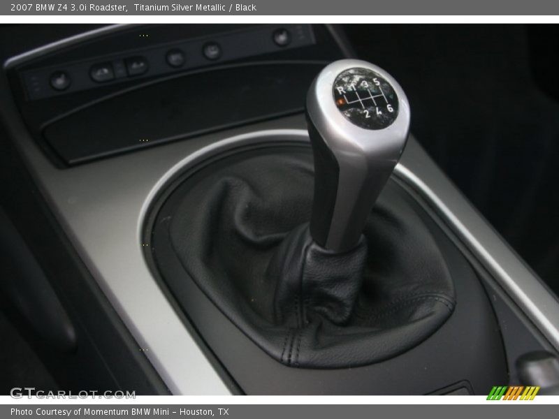 Titanium Silver Metallic / Black 2007 BMW Z4 3.0i Roadster