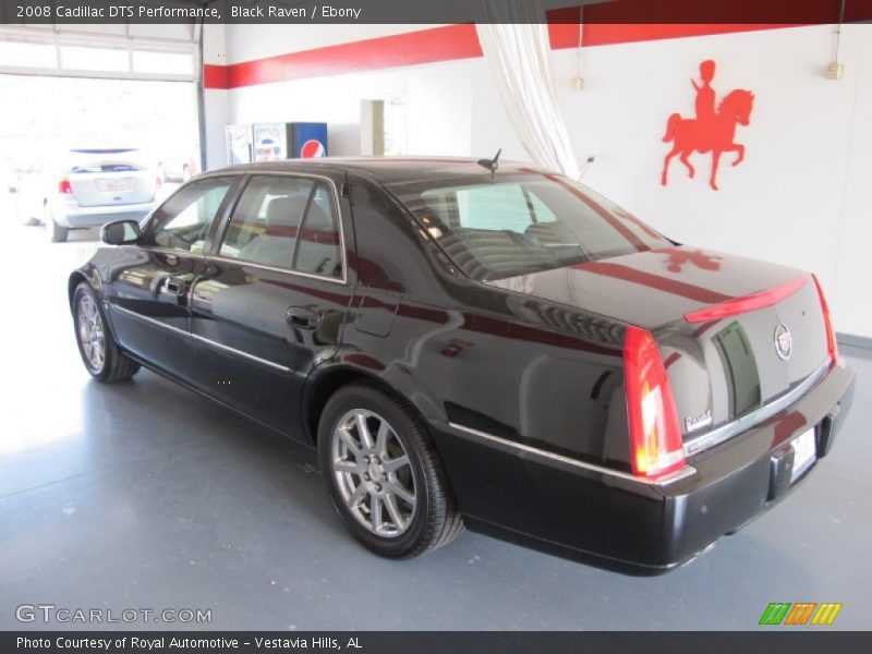 Black Raven / Ebony 2008 Cadillac DTS Performance