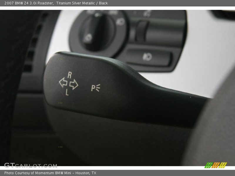 Titanium Silver Metallic / Black 2007 BMW Z4 3.0i Roadster
