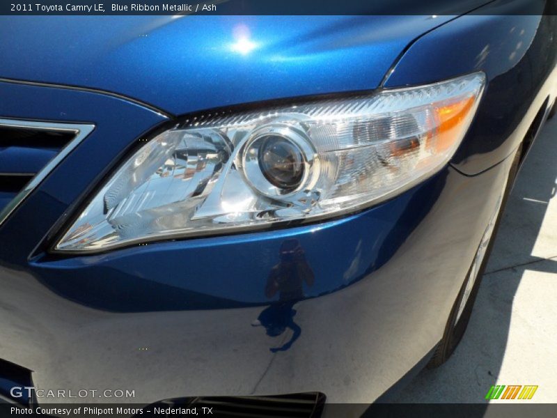 Blue Ribbon Metallic / Ash 2011 Toyota Camry LE