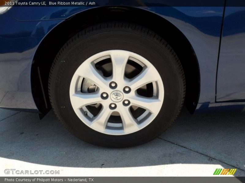 Blue Ribbon Metallic / Ash 2011 Toyota Camry LE