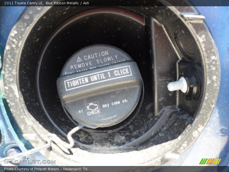Blue Ribbon Metallic / Ash 2011 Toyota Camry LE