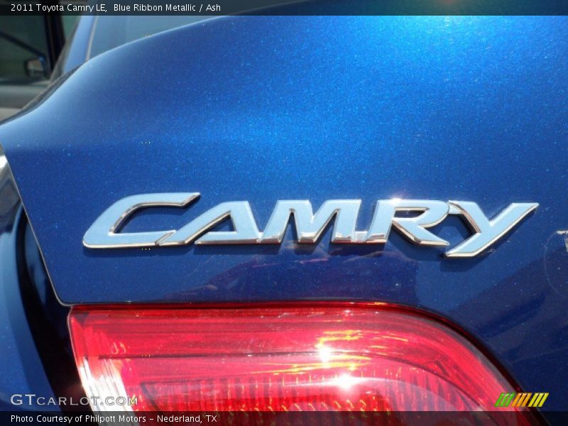 Blue Ribbon Metallic / Ash 2011 Toyota Camry LE