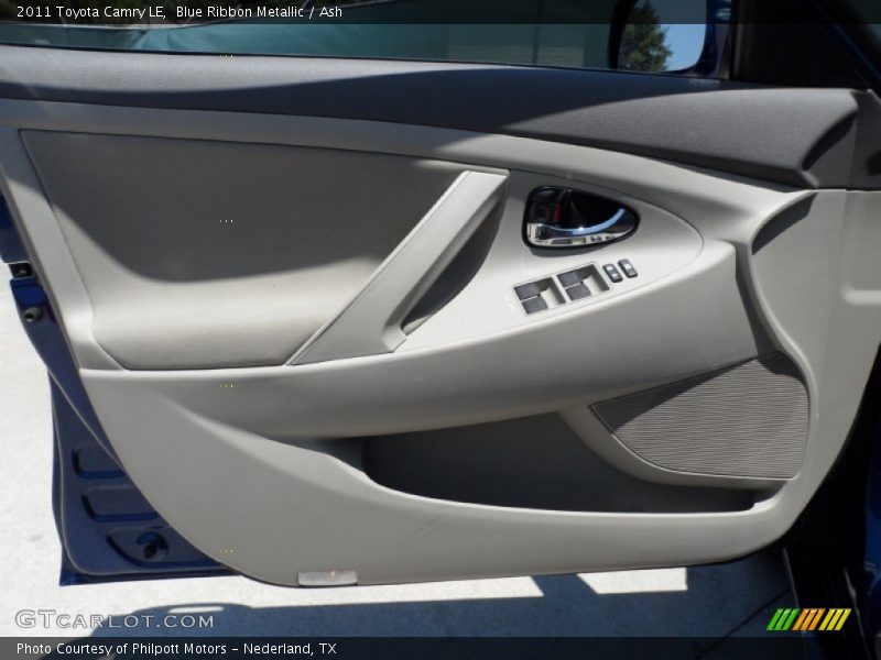 Blue Ribbon Metallic / Ash 2011 Toyota Camry LE