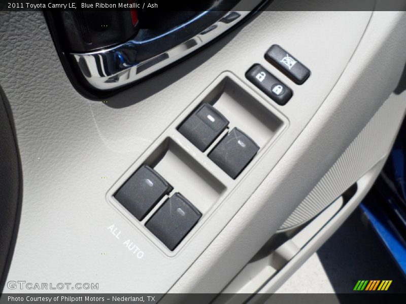 Blue Ribbon Metallic / Ash 2011 Toyota Camry LE