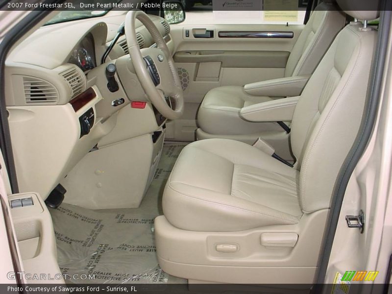  2007 Freestar SEL Pebble Beige Interior