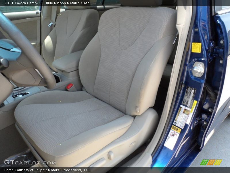 Blue Ribbon Metallic / Ash 2011 Toyota Camry LE