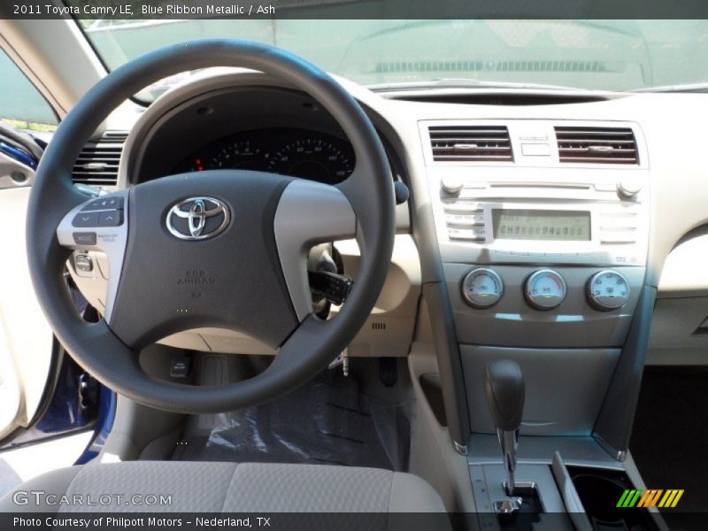 Blue Ribbon Metallic / Ash 2011 Toyota Camry LE