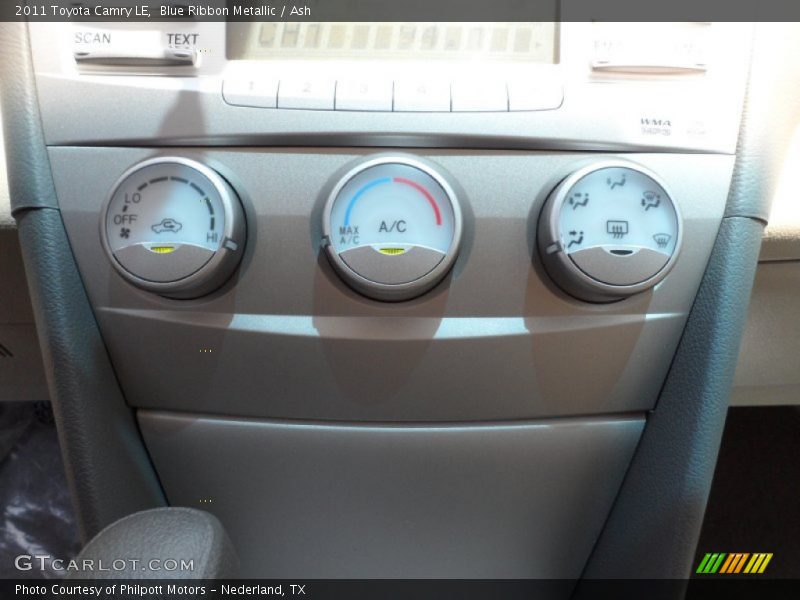 Blue Ribbon Metallic / Ash 2011 Toyota Camry LE