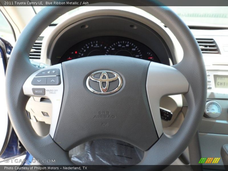 Blue Ribbon Metallic / Ash 2011 Toyota Camry LE