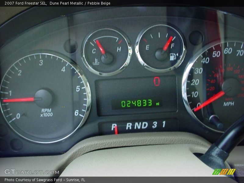 Dune Pearl Metallic / Pebble Beige 2007 Ford Freestar SEL