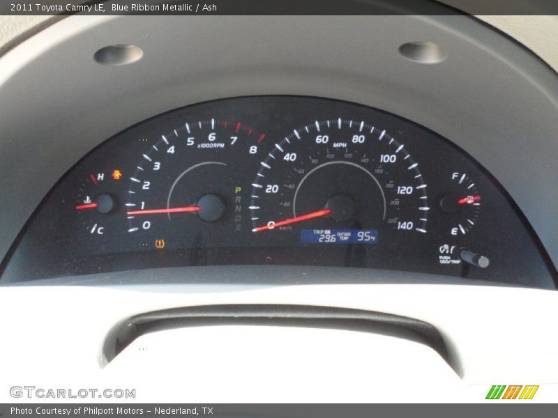 Blue Ribbon Metallic / Ash 2011 Toyota Camry LE