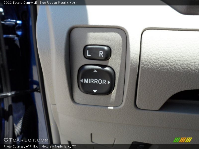 Blue Ribbon Metallic / Ash 2011 Toyota Camry LE