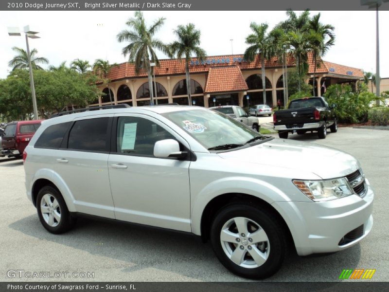 Bright Silver Metallic / Dark Slate Gray 2010 Dodge Journey SXT