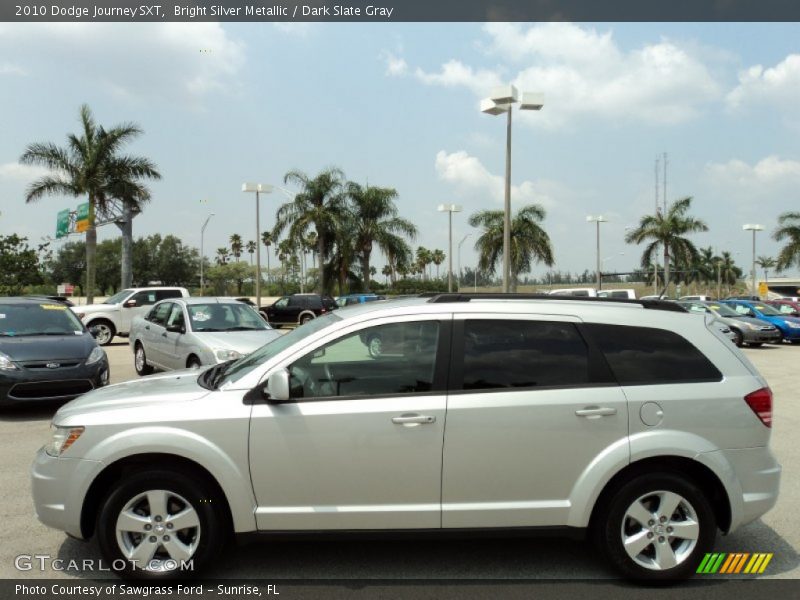 Bright Silver Metallic / Dark Slate Gray 2010 Dodge Journey SXT