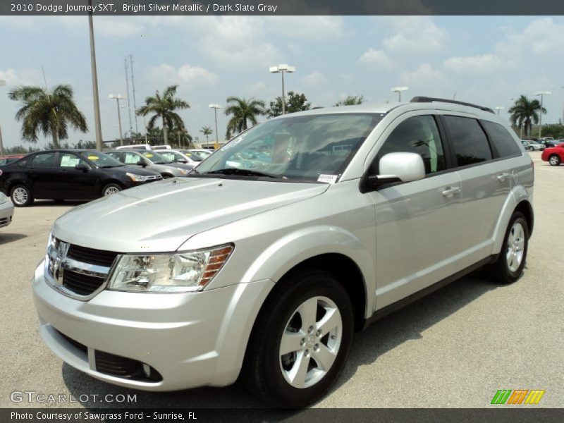 Bright Silver Metallic / Dark Slate Gray 2010 Dodge Journey SXT
