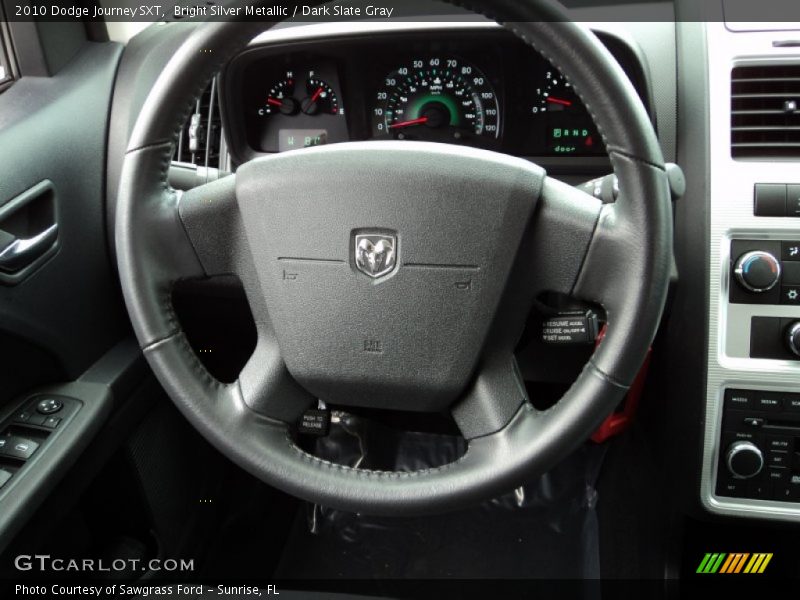 Bright Silver Metallic / Dark Slate Gray 2010 Dodge Journey SXT