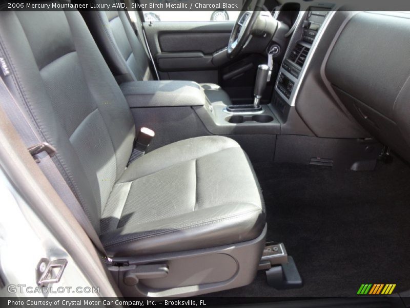 Silver Birch Metallic / Charcoal Black 2006 Mercury Mountaineer Luxury AWD