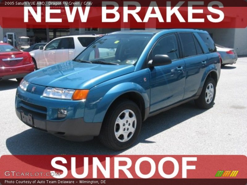 Dragon Fly Green / Gray 2005 Saturn VUE AWD