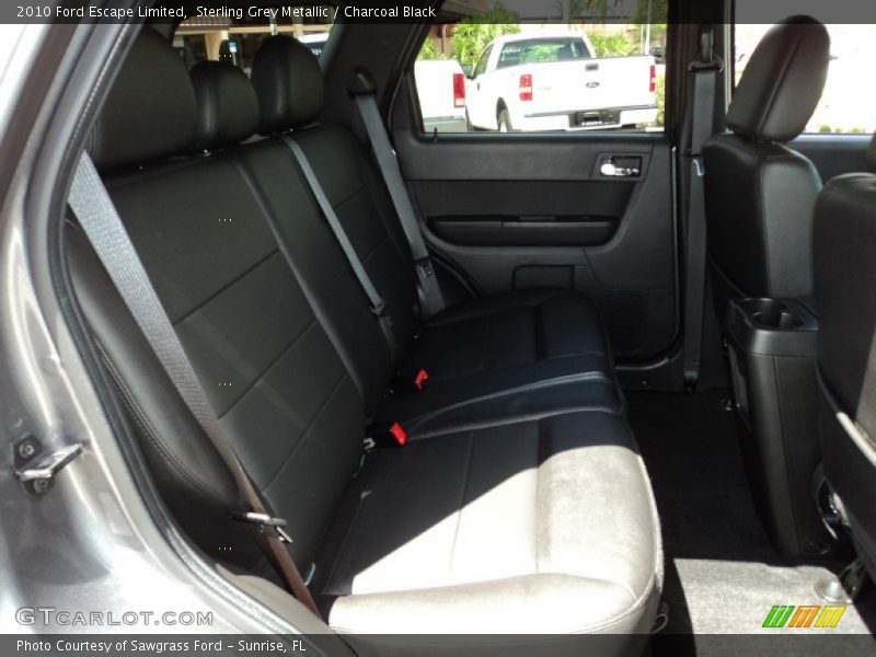 Sterling Grey Metallic / Charcoal Black 2010 Ford Escape Limited